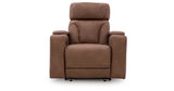 Clean-Slate Sofa, Loveseat and Recliner in Caramel from Ashley Furniture - Luna Furniture