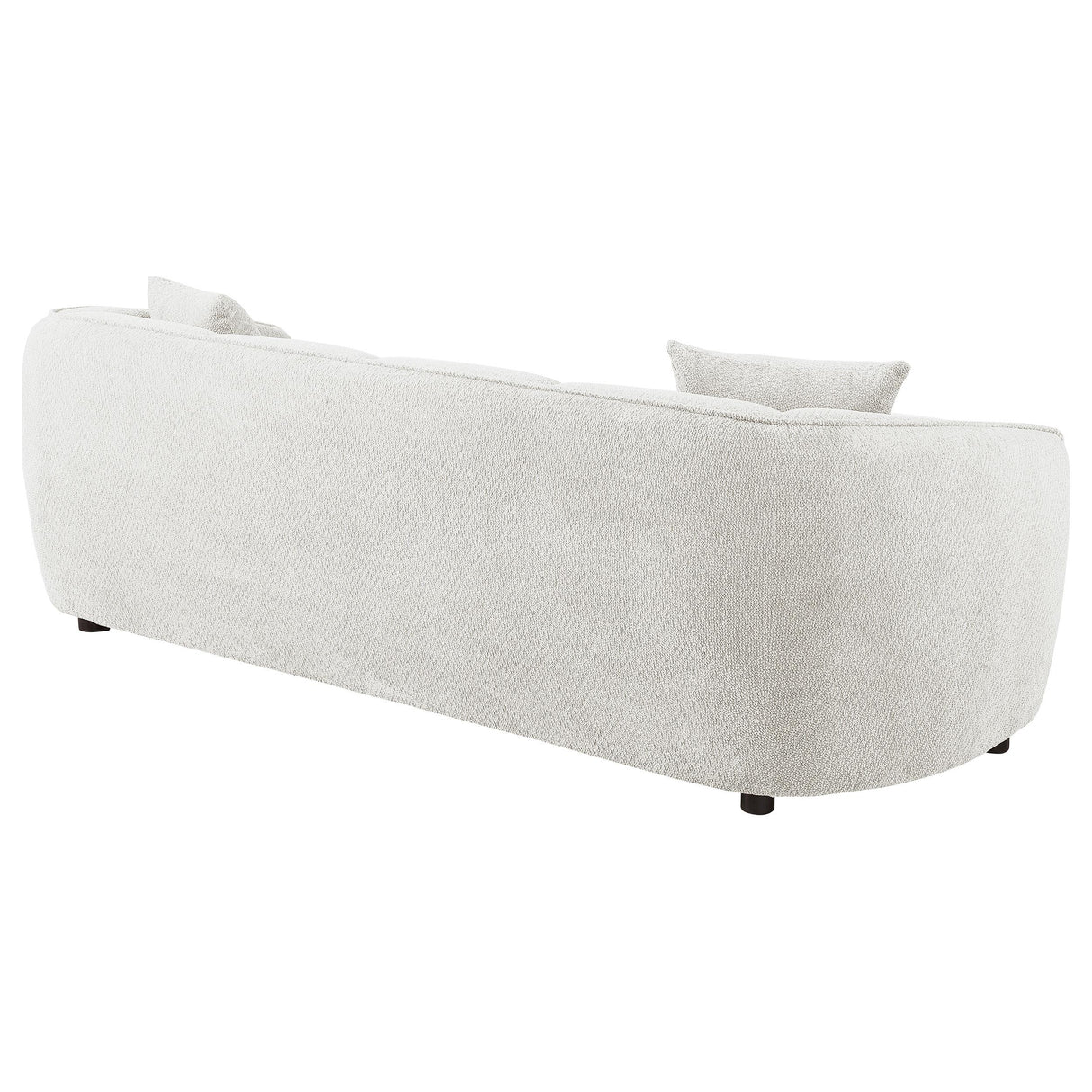 Aleisha Ivory Chenille Upholstered Sofa from Coaster - Luna Furniture