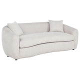 Isabella Sand 3-piece Fabric Upholstered Living Room Set from Coaster - Luna Furniture
