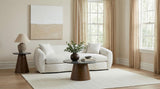 Isabella Sand Fabric Upholstered Sofa from Coaster - Luna Furniture
