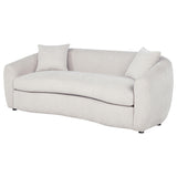 Isabella Sand Fabric Upholstered Sofa from Coaster - Luna Furniture