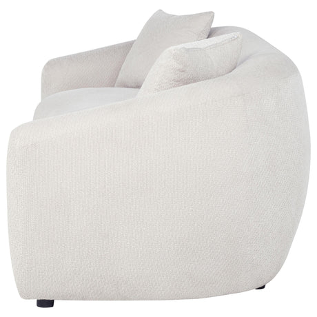 Isabella Sand Fabric Upholstered Sofa from Coaster - Luna Furniture