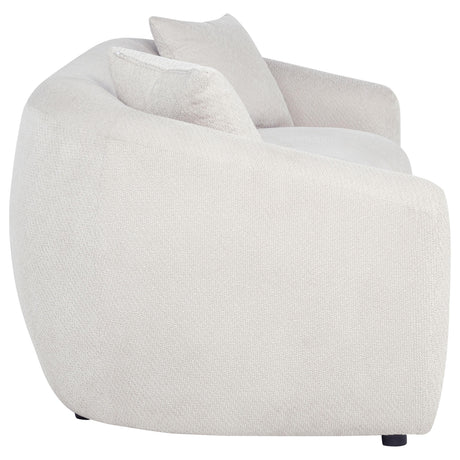 Isabella Sand Fabric Upholstered Sofa from Coaster - Luna Furniture