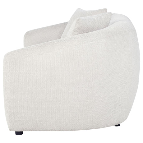Isabella Sand Fabric Upholstered Loveseat from Coaster - Luna Furniture