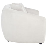 Isabella Sand Fabric Upholstered Loveseat from Coaster - Luna Furniture