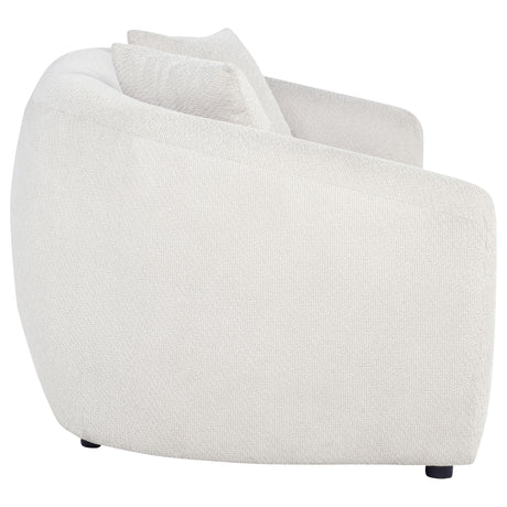 Isabella Sand Fabric Upholstered Loveseat from Coaster - Luna Furniture
