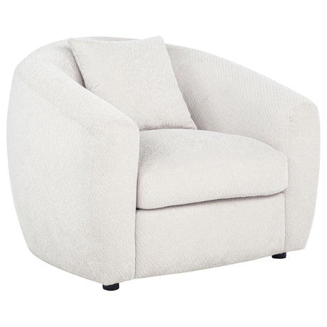 Isabella Sand Fabric Upholstered Accent Chair from Coaster - Luna Furniture