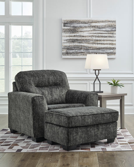 Lonoke Gunmetal Living Room Set from Ashley - Luna Furniture