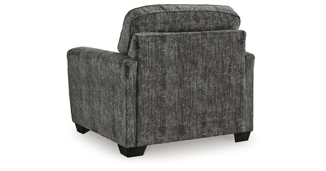 Lonoke Gunmetal Sofa and Oversized Chair from Ashley Furniture - Luna Furniture