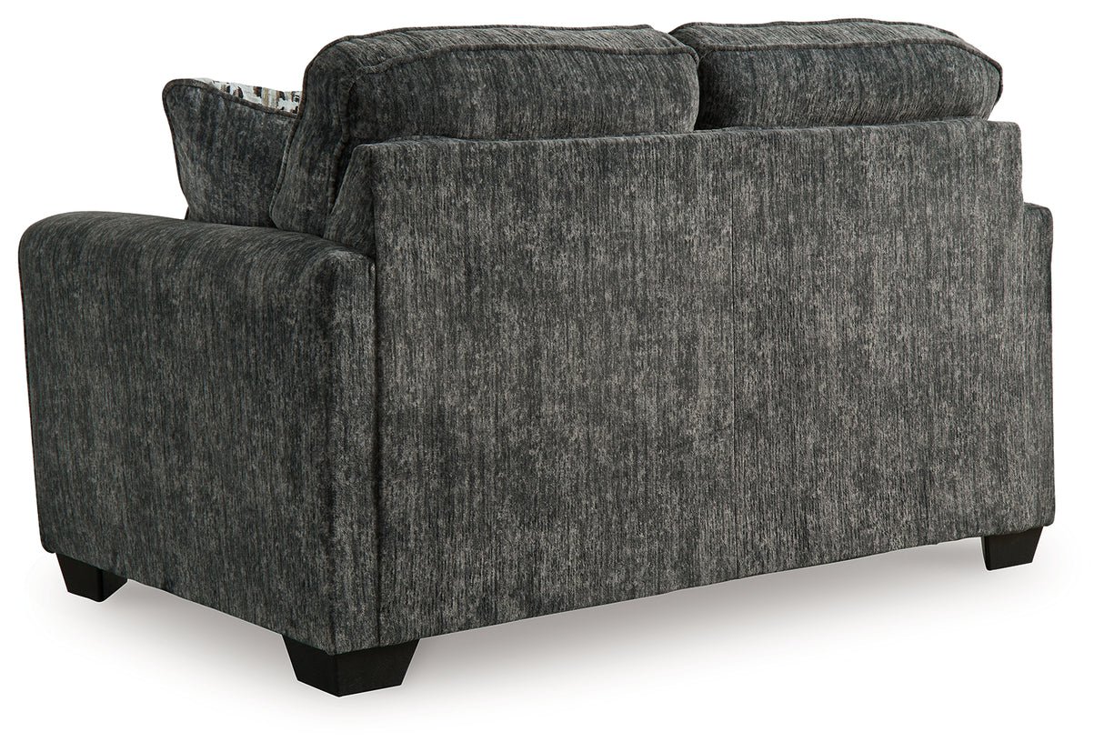Lonoke Gunmetal Living Room Set from Ashley - Luna Furniture