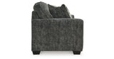 Lonoke Gunmetal Loveseat from Ashley Furniture - Luna Furniture