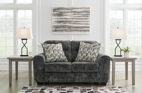 Lonoke Gunmetal Living Room Set from Ashley - Luna Furniture
