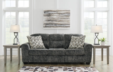 Lonoke Gunmetal Living Room Set from Ashley - Luna Furniture