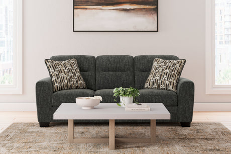 Lonoke Gunmetal Sofa from Ashley Furniture - Luna Furniture
