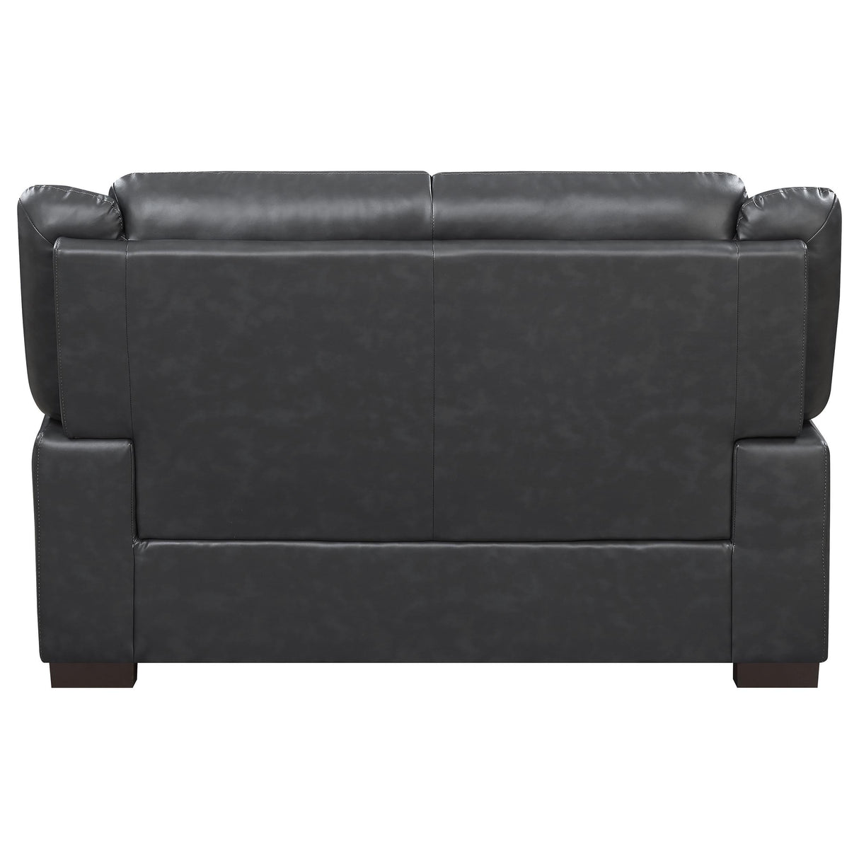 Arabella Gray Upholstered Pillow Top Arm Sofa Loveseat Set from Coaster - Luna Furniture