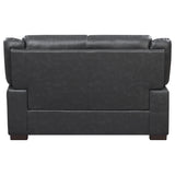 Arabella Gray Upholstered Pillow Top Arm Sofa Loveseat Set from Coaster - Luna Furniture