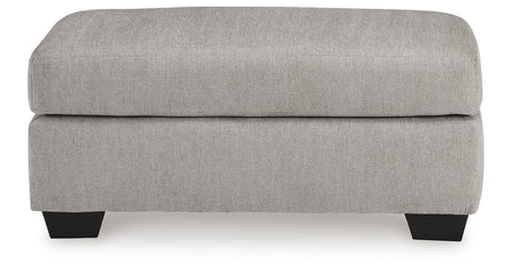 Avenal Park Flannel Ottoman from Ashley - Luna Furniture