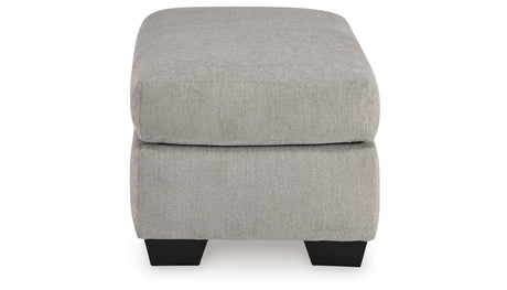 Avenal Park Chair and Ottoman in Flannel from Ashley - Luna Furniture