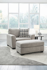 Avenal Park Sofa, Loveseat, Chair and Ottoman in Flannel from Ashley - Luna Furniture