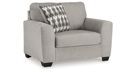 Avenal Park Sofa, Loveseat, Chair and Ottoman in Flannel from Ashley - Luna Furniture