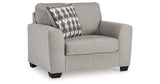 Avenal Park Flannel Oversized Chair from Ashley - Luna Furniture