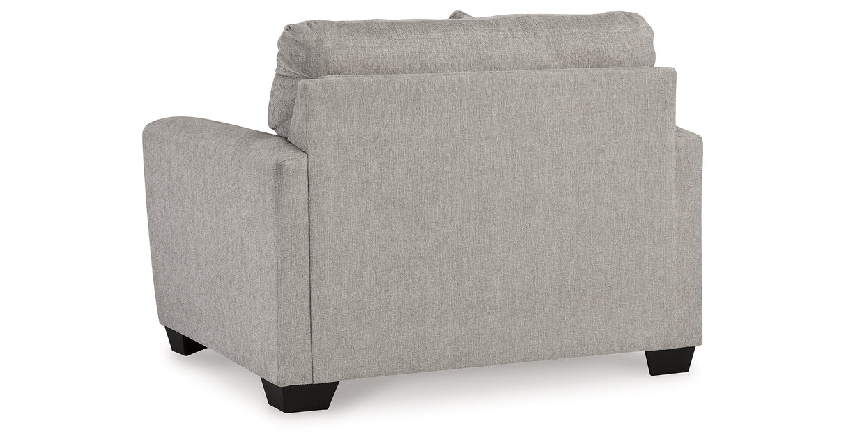 Avenal Park Flannel Oversized Chair from Ashley - Luna Furniture