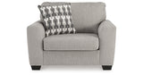 Avenal Park Flannel Oversized Chair from Ashley - Luna Furniture