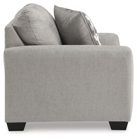 Avenal Park Chair and Ottoman in Flannel from Ashley - Luna Furniture