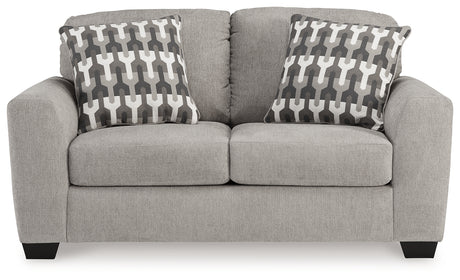 Avenal Park Sofa, Loveseat, Chair and Ottoman in Flannel from Ashley - Luna Furniture