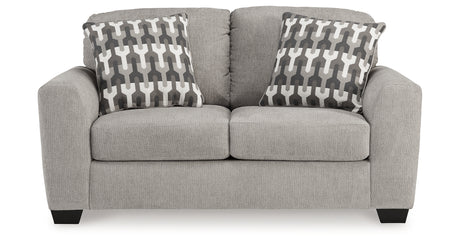 Avenal Park Sofa, Loveseat, Chair and Ottoman in Flannel from Ashley - Luna Furniture