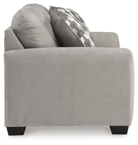 Avenal Park Sofa, Loveseat, Chair and Ottoman in Flannel from Ashley - Luna Furniture