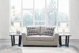 Avenal Park Flannel Loveseat from Ashley Furniture - Luna Furniture