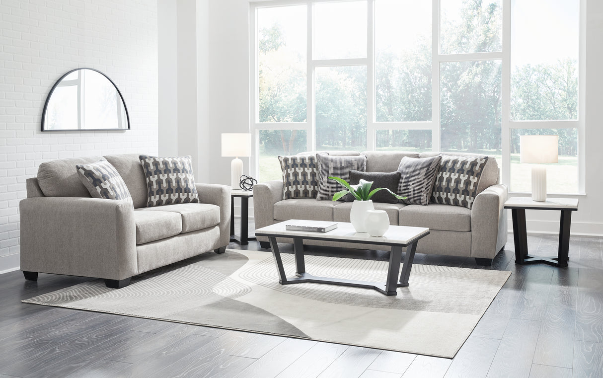 Avenal Park Flannel Sofa and Loveseat from Ashley Furniture - Luna Furniture