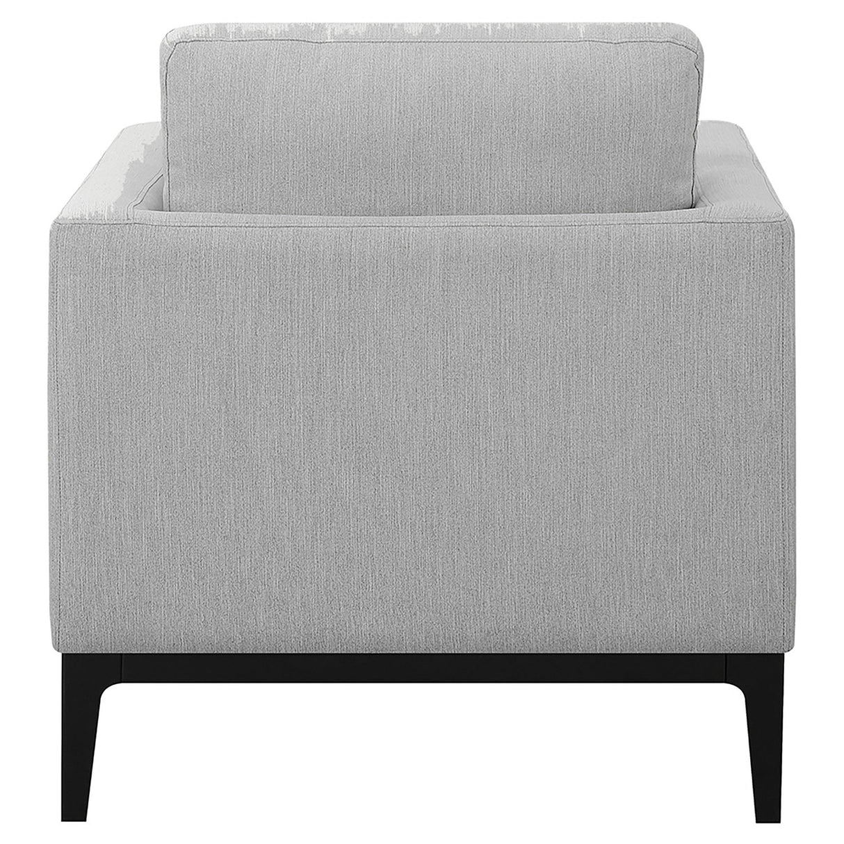 Apperson Light Gray Cushioned Back Arm Chair from Coaster - Luna Furniture