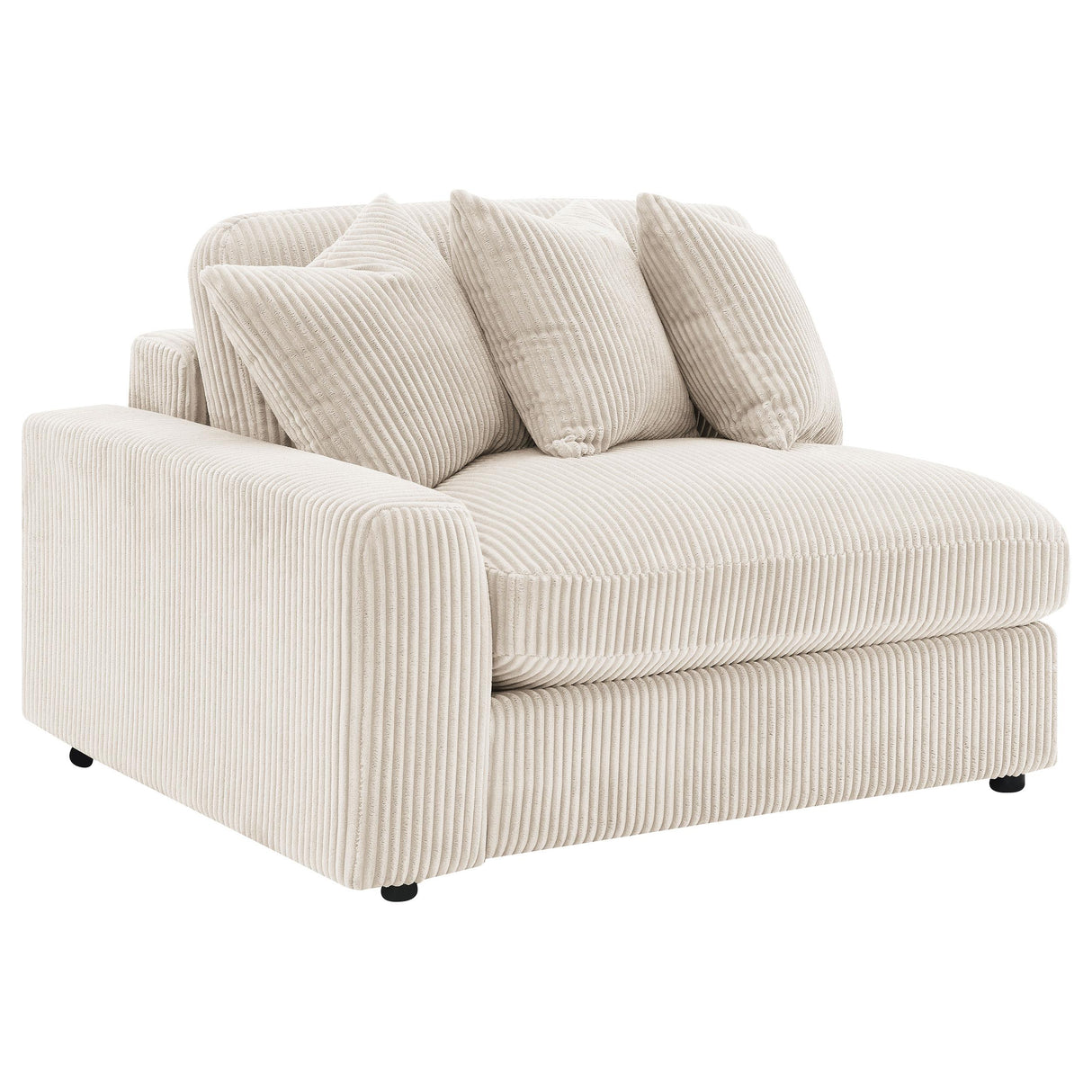 Blaine Sand Upholstered Reversible Sectional Sofa from Coaster - Luna Furniture