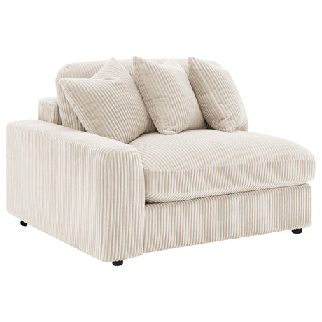 Blaine Sand Upholstered Reversible Sectional Sofa from Coaster - Luna Furniture