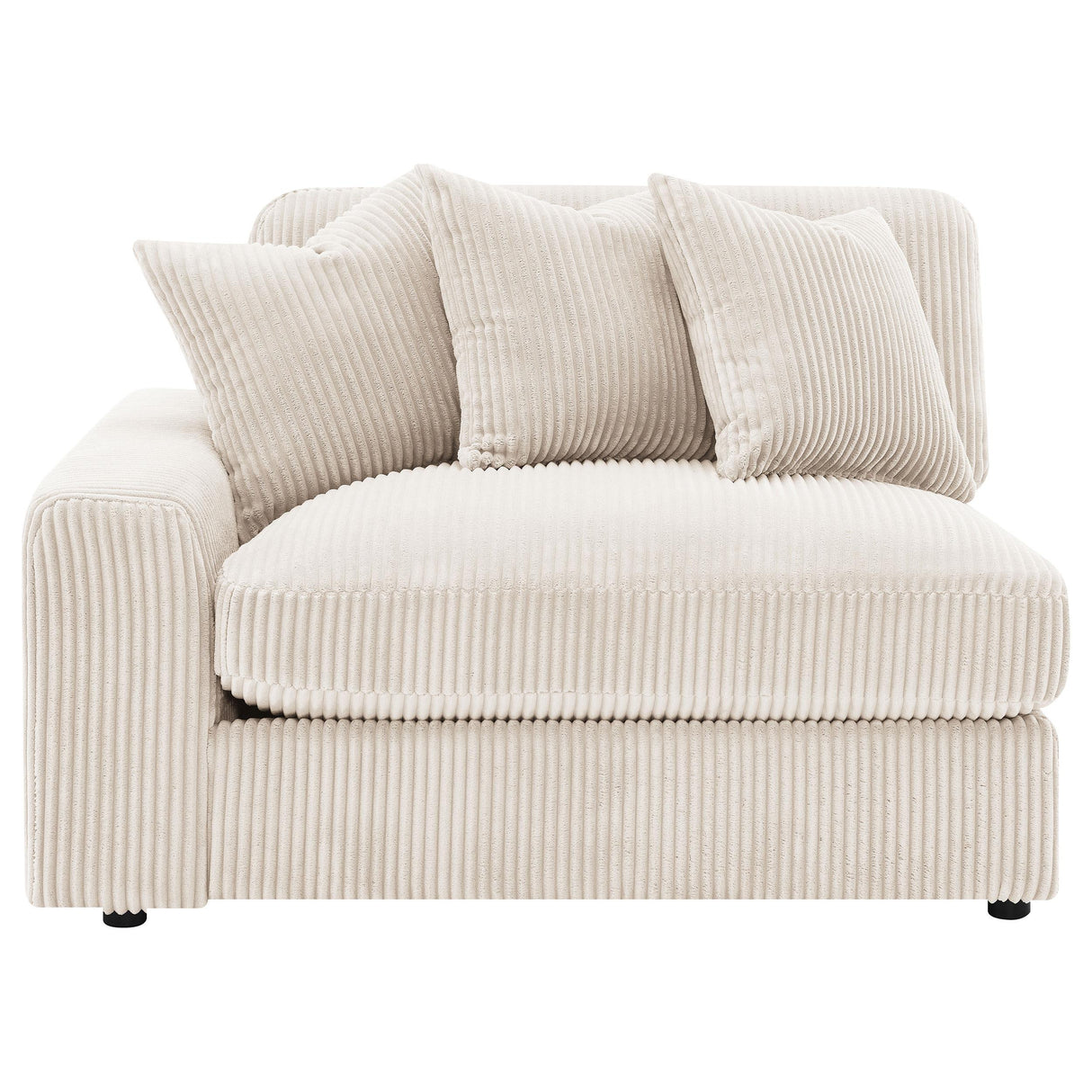 Blaine Sand Upholstered Reversible Sectional Sofa from Coaster - Luna Furniture