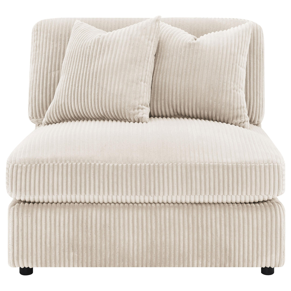 Blaine Sand Upholstered Reversible Sectional Sofa from Coaster - Luna Furniture