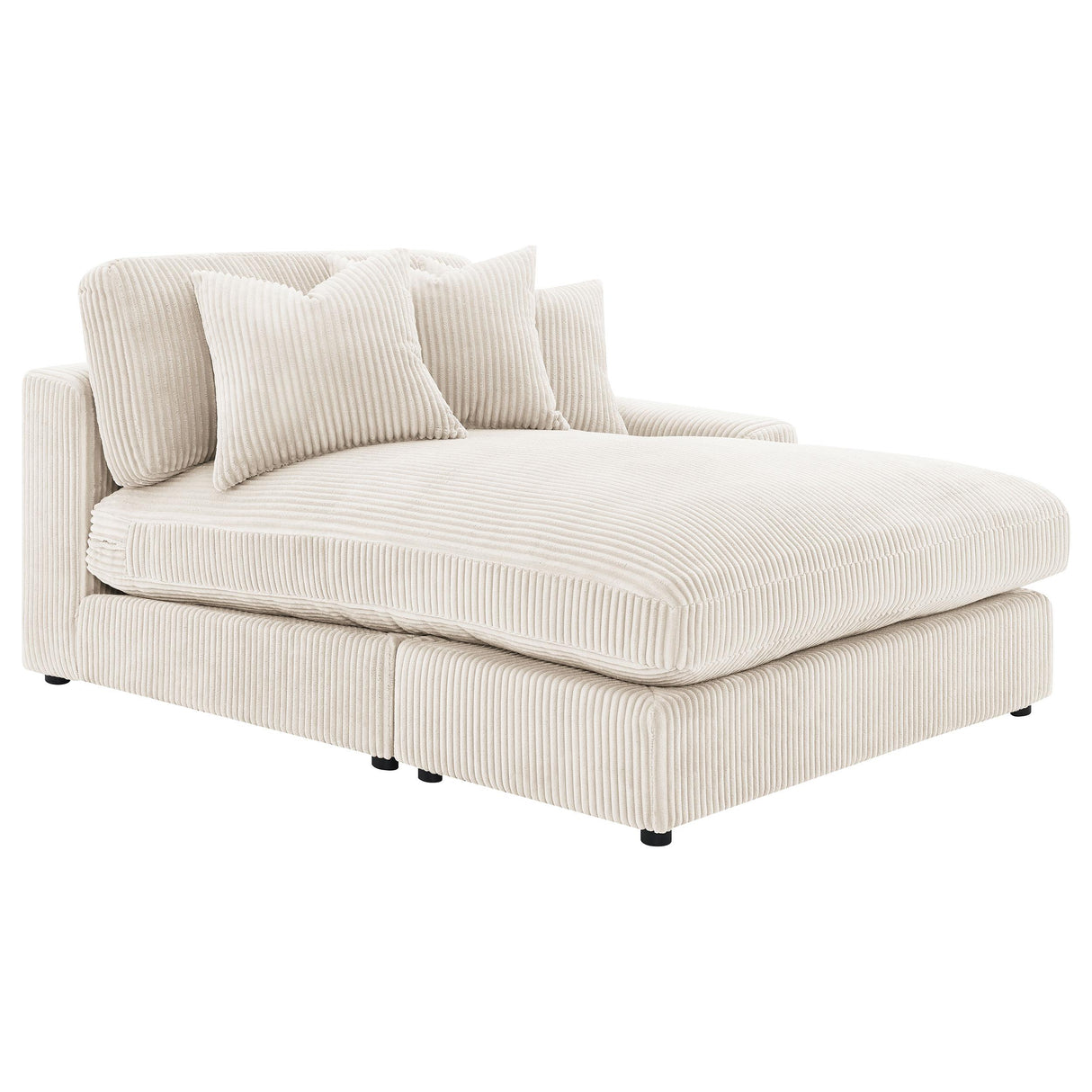 Blaine Sand Upholstered Reversible Sectional Sofa from Coaster - Luna Furniture
