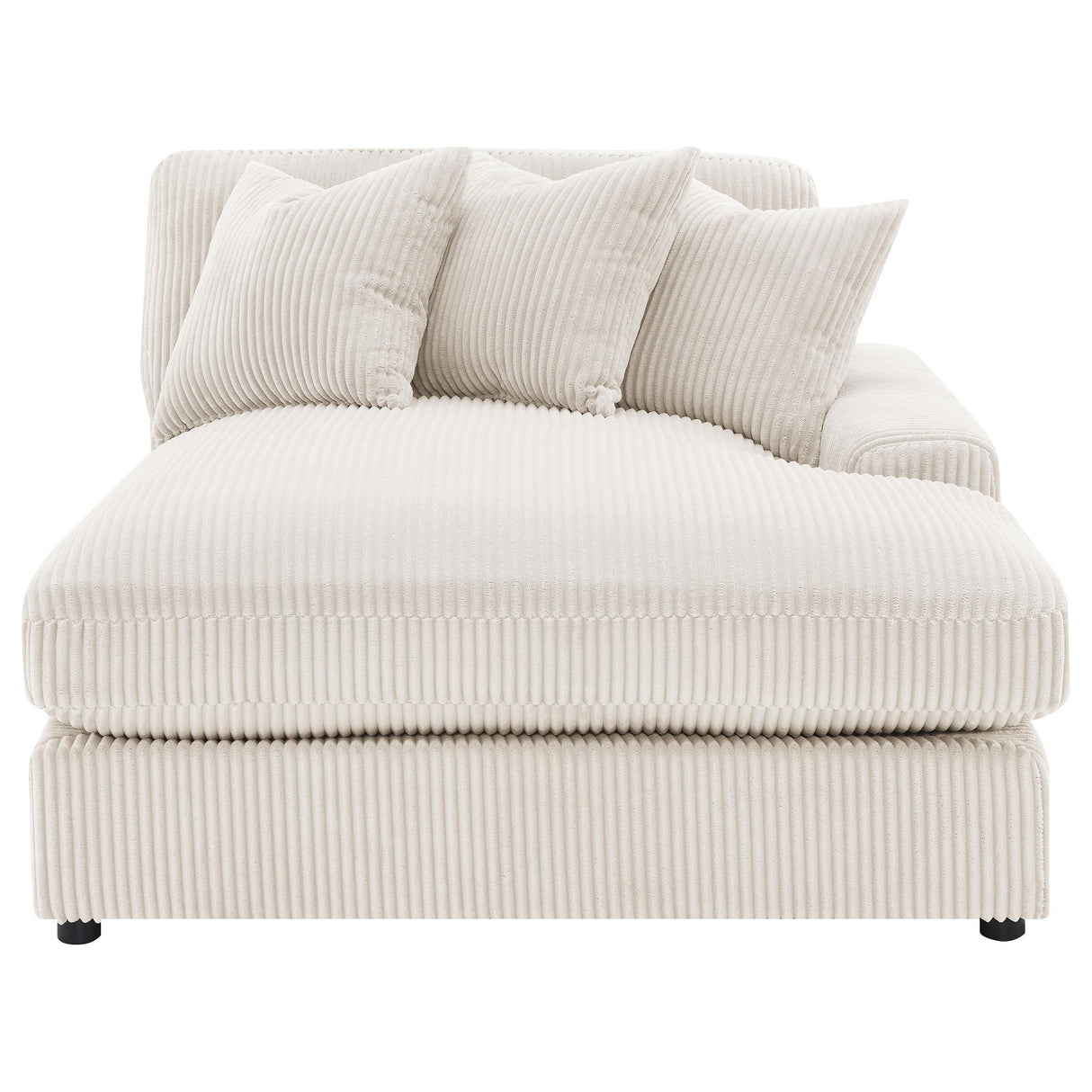 Blaine Sand Upholstered Reversible Sectional Sofa from Coaster - Luna Furniture