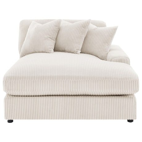 Blaine Sand Upholstered Reversible Sectional Sofa from Coaster - Luna Furniture
