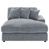 Blaine Fog Upholstered Reversible Sectional from Coaster - Luna Furniture
