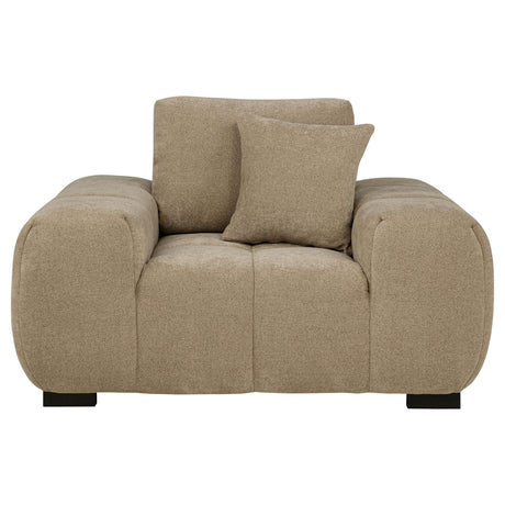Octavia Camel Track Arm Accent Chair from Coaster - Luna Furniture