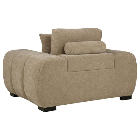 Octavia Camel Track Arm Accent Chair from Coaster - Luna Furniture