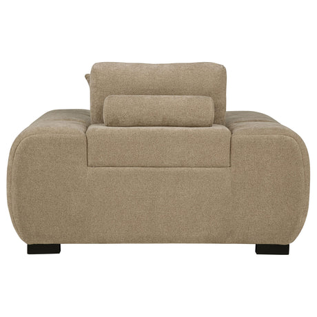 Octavia Camel Track Arm Accent Chair from Coaster - Luna Furniture