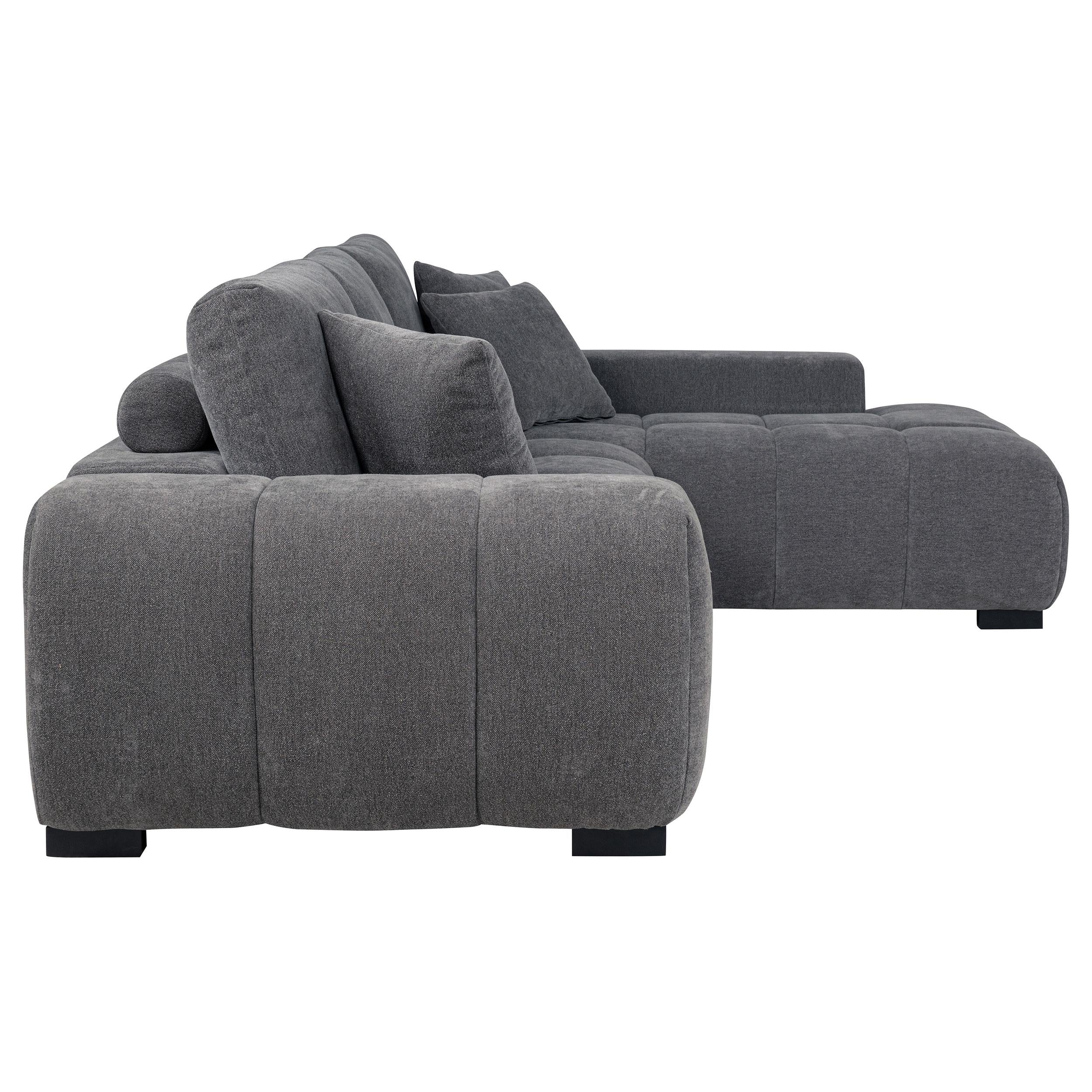 Coaster Octavia Chaise Sofa Sectional - Thumbnail 3
