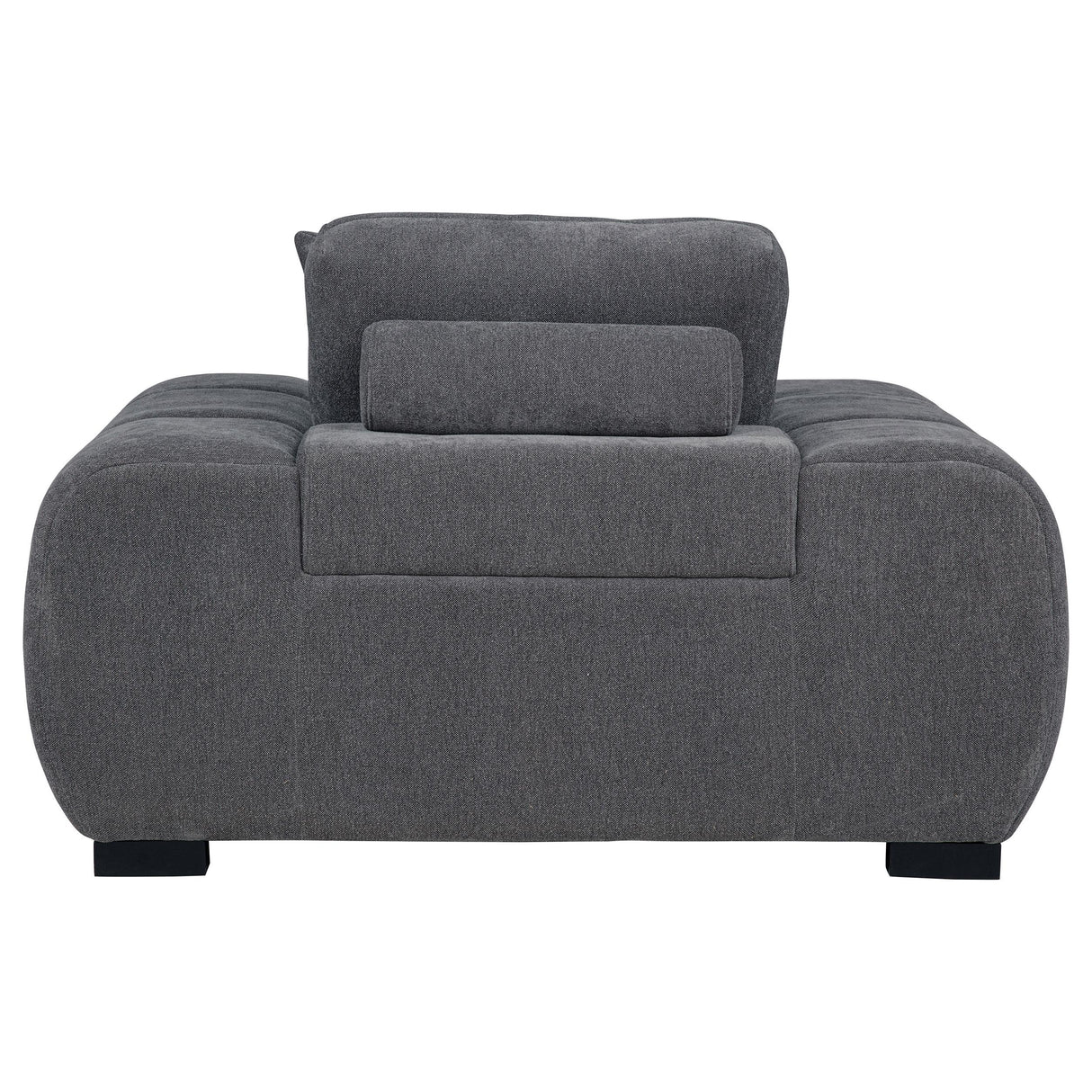 Octavia Charcoal Gray Track Arm Accent Chair from Coaster - Luna Furniture