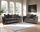 Cloudline Chocolate Sofa & Loveseat Set from Happy Homes - Luna Furniture