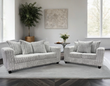 Cloudline Gray Sofa & Loveseat Set from Happy Homes - Luna Furniture