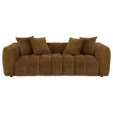 Lazaro Bronze 3-Piece Channel-Tufted Fabric Sofa Set from Coaster - Luna Furniture